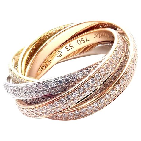 cartier rings price|cartier 3 rings in one.